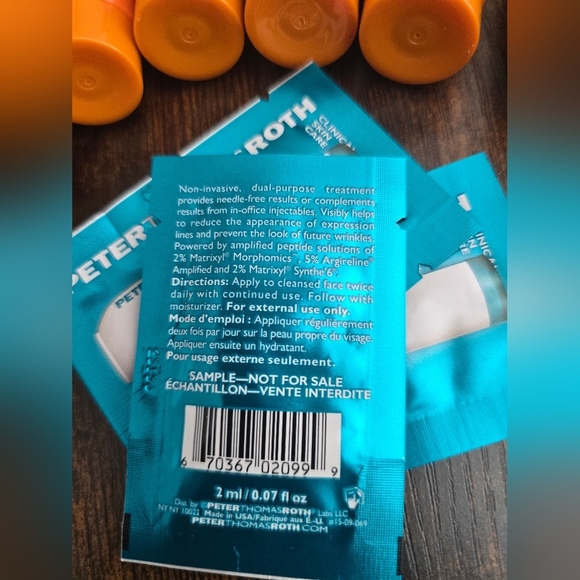 NEW! Peter Thomas Roth, Pumpkin Enzyme Mask, 30ml Each, Bundle of 6 - Picture 5 of 7